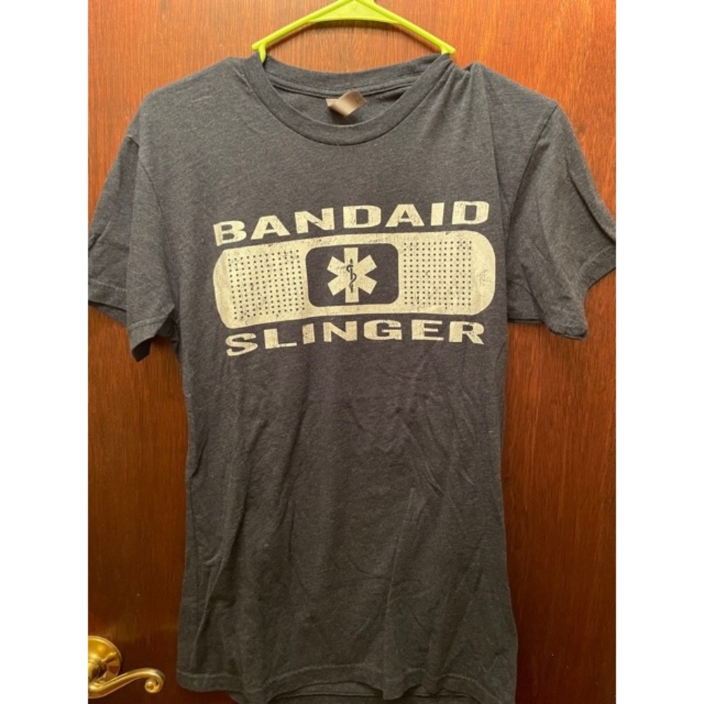 Bandaid slinger tee